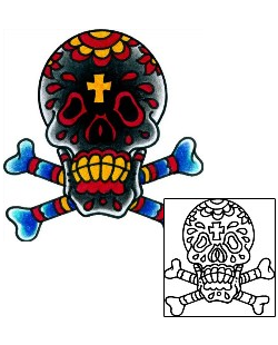 Day of the Dead Tattoo Tattoo Styles tattoo | BKF-00531