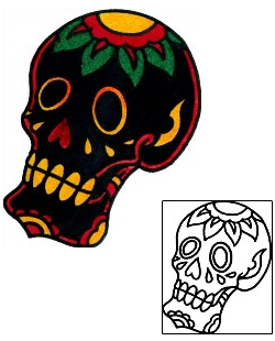 Day of the Dead Tattoo Tattoo Styles tattoo | BKF-00534