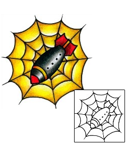 Spider Web Tattoo Tattoo Styles tattoo | BKF-00543