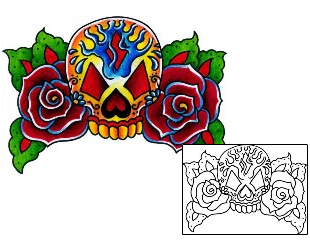 Day of the Dead Tattoo Tattoo Styles tattoo | BKF-00560