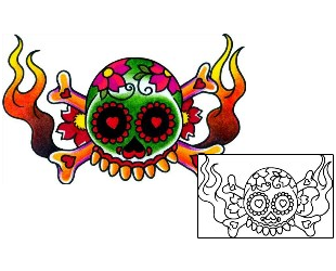 Day of the Dead Tattoo Tattoo Styles tattoo | BKF-00561