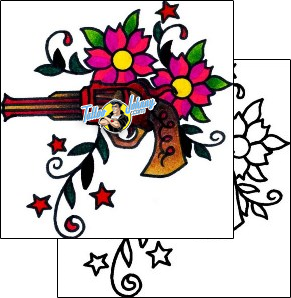 Flower Tattoo flower-tattoos-captain-black-bkf-00585