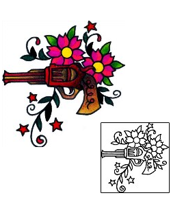 Gun Tattoo Tattoo Styles tattoo | BKF-00585