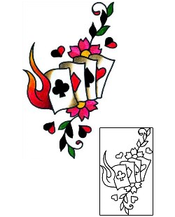 Card Tattoo Tattoo Styles tattoo | BKF-00614