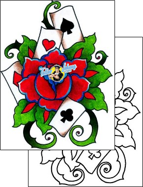 Card Tattoo gambling-cards-tattoos-captain-black-bkf-00617