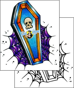Coffin Tattoo horror-coffin-tattoos-captain-black-bkf-00630