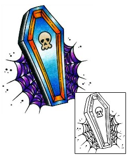 Coffin Tattoo Tattoo Styles tattoo | BKF-00630