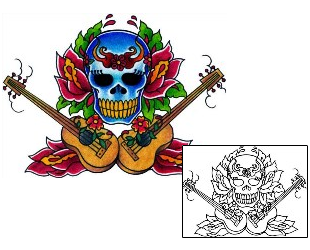 Day of the Dead Tattoo Tattoo Styles tattoo | BKF-00667