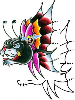 Animal Tattoo animal-tattoos-captain-black-bkf-00671