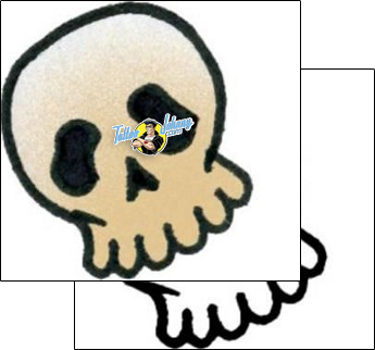 Skull Tattoo horror-skull-tattoos-captain-black-bkf-00690