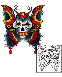 Day of the Dead Tattoo Tattoo Styles tattoo | BKF-00691