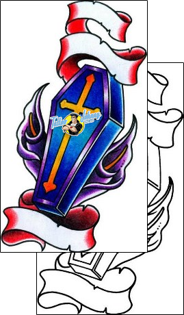 Coffin Tattoo horror-coffin-tattoos-captain-black-bkf-00705