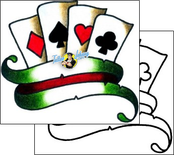 Card Tattoo gambling-cards-tattoos-captain-black-bkf-00713