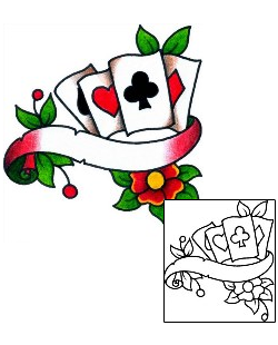 Card Tattoo Tattoo Styles tattoo | BKF-00714