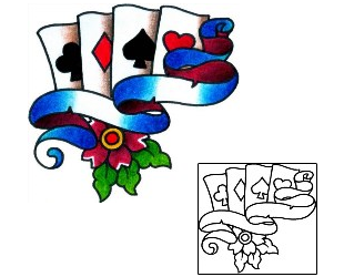 Card Tattoo Tattoo Styles tattoo | BKF-00717