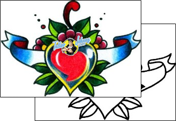 Heart Tattoo for-women-heart-tattoos-captain-black-bkf-00759