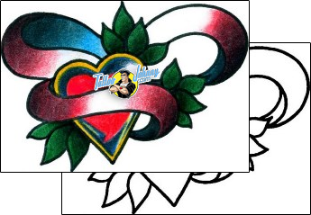 Heart Tattoo for-women-heart-tattoos-captain-black-bkf-00773