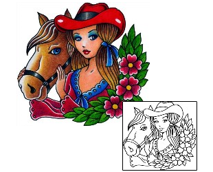 Horse Tattoo Tattoo Styles tattoo | BKF-00805