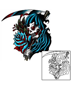 Reaper Tattoo Tattoo Styles tattoo | BKF-00852
