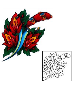 Dagger Tattoo Tattoo Styles tattoo | BKF-00864