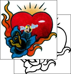 Heart Tattoo for-women-heart-tattoos-captain-black-bkf-00875