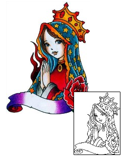 Mary Tattoo Tattoo Styles tattoo | BKF-00885