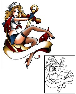 Pin Up Tattoo Tattoo Styles tattoo | BKF-00891