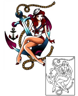 Woman Tattoo Tattoo Styles tattoo | BKF-00892