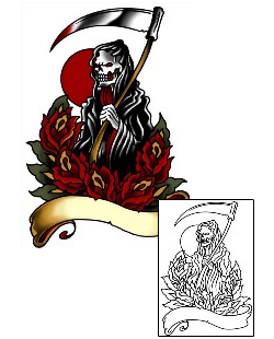 Reaper Tattoo Tattoo Styles tattoo | BKF-00903