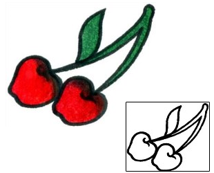 Cherry Tattoo Tattoo Styles tattoo | BKF-00930