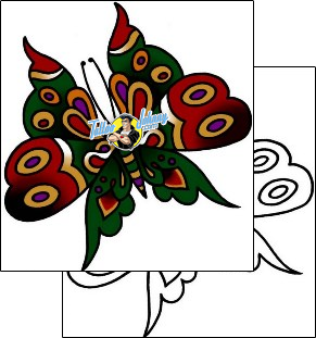 Wings Tattoo for-women-wings-tattoos-captain-black-bkf-01006