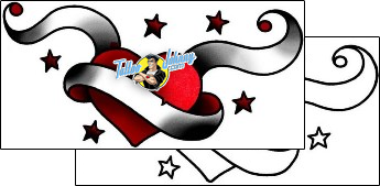 Heart Tattoo for-women-heart-tattoos-captain-black-bkf-01011