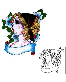 Day of the Dead Tattoo Tattoo Styles tattoo | BKF-01078