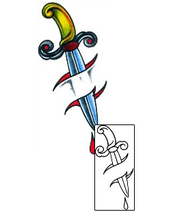 Dagger Tattoo Tattoo Styles tattoo | BKF-01081