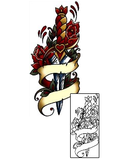 Dagger Tattoo Tattoo Styles tattoo | BKF-01097