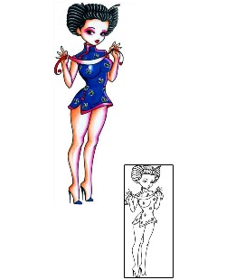 Pin Up Tattoo Tattoo Styles tattoo | BKF-01115