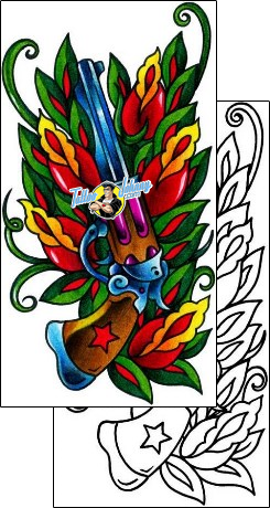 Rose Tattoo plant-life-rose-tattoos-captain-black-bkf-01122