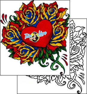 Heart Tattoo for-women-heart-tattoos-captain-black-bkf-01141