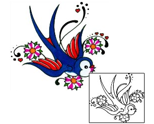 Swallow Tattoo Tattoo Styles tattoo | BKF-01179