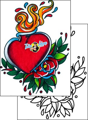 Heart Tattoo for-women-heart-tattoos-captain-black-bkf-01201