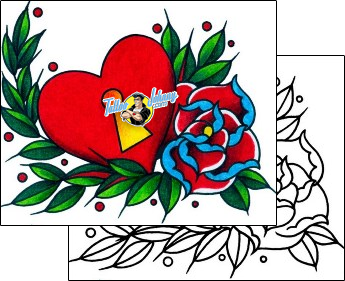 Heart Tattoo for-women-heart-tattoos-captain-black-bkf-01206