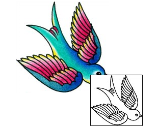 Bird Tattoo Tattoo Styles tattoo | BKF-01208
