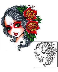 Woman Tattoo Tattoo Styles tattoo | BKF-01220