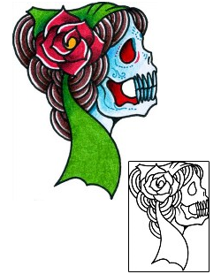 Skull Tattoo Tattoo Styles tattoo | BKF-01221