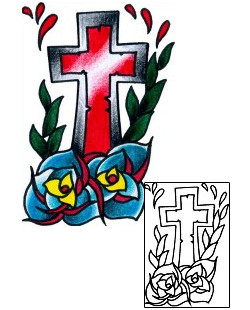 Cross Tattoo Tattoo Styles tattoo | BKF-01240