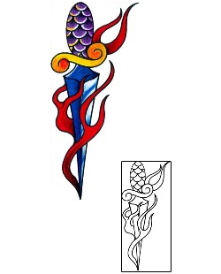 Dagger Tattoo Tattoo Styles tattoo | BKF-01242