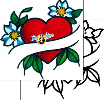 Heart Tattoo for-women-heart-tattoos-captain-black-bkf-01247