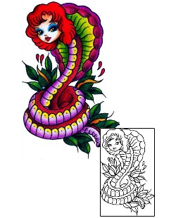 Reptiles & Amphibians Tattoo Tattoo Styles tattoo | BKF-01257