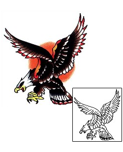 Eagle Tattoo For Women tattoo | BLF-00003