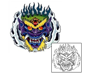 Monster Tattoo Tattoo Styles tattoo | BLF-00006